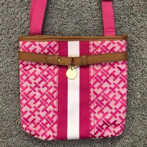 Pink Tommy Hilfiger Crossbody Purse